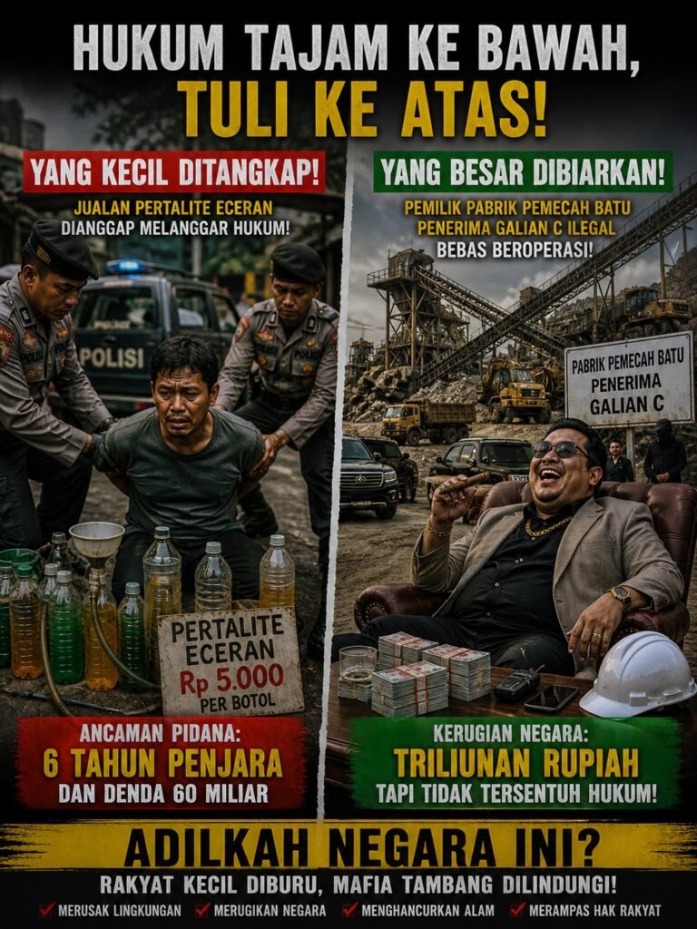26 Tambang Ilegal, 1 Kabupaten Tampak Tak Berdaya