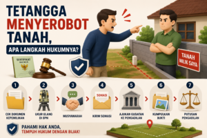 Tetangga Menyerobot Tanah, Apa Langkah Hukumnya? Simak Cara Menyelesaikannya Menurut Hukum Indonesia